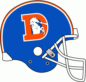 Denver Broncos 1975-1996 Helmet Logo t shirts DIY iron ons